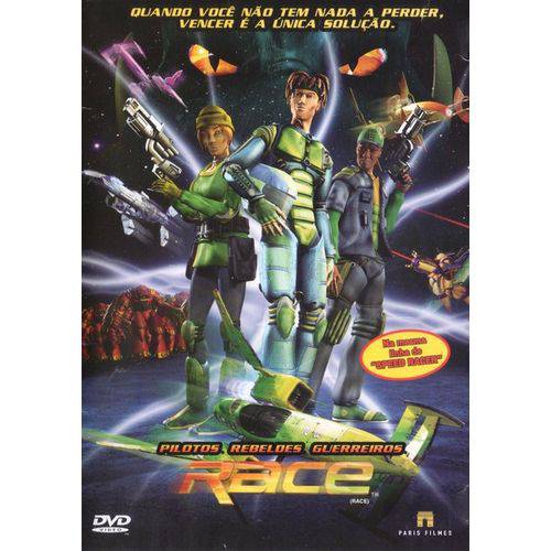DVD Race - Pilotos Rebeldes Guerreiros