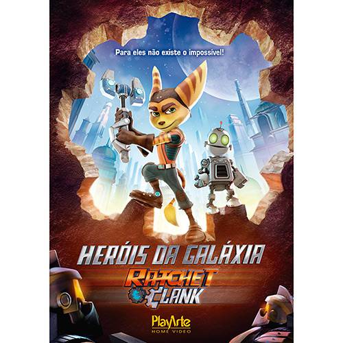 DVD Ratched e Clank - Heróis da Galáxia