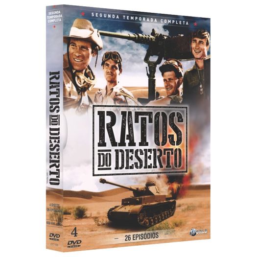 DVD Ratos do Deserto - Segunda Temporada (4 DVDs)