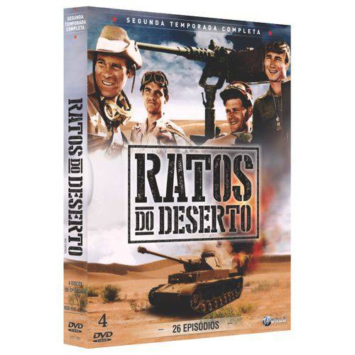 Dvd Ratos do Deserto - Segunda Temporada (4 Dvds)