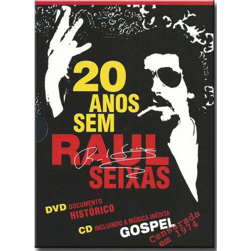 Dvd Raul Seixas - 20 Anos Sem Raul (dvd+cd)