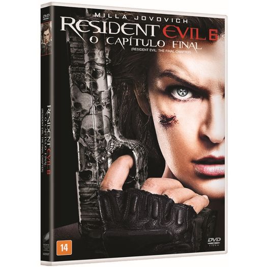 DVD Resident Evil 6: o Capítulo Final