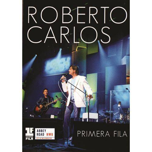 DVD Roberto Carlos ao Vivo Primeira Fila Original