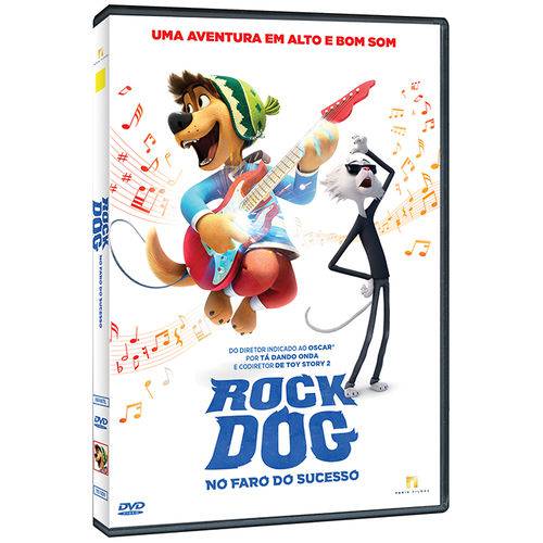 Dvd - Rock Dog: no Faro do Sucesso