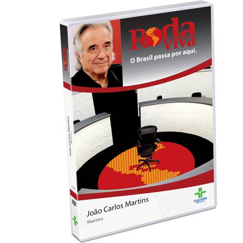 DVD Roda Viva - João Carlos Martins