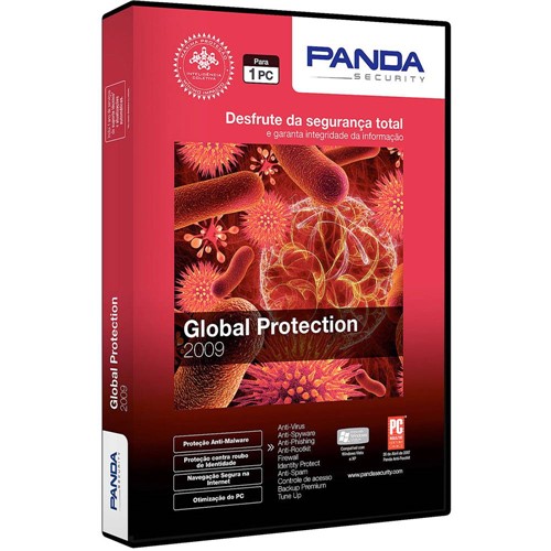 DVD Rom Panda Global Protection 2009 (1 PC)
