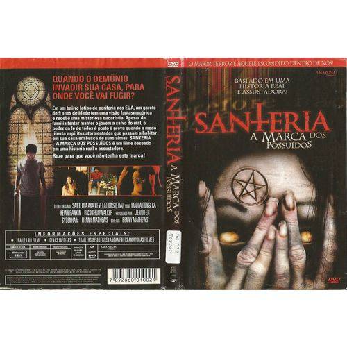 Dvd Santeria - a Marca dos Possuídos