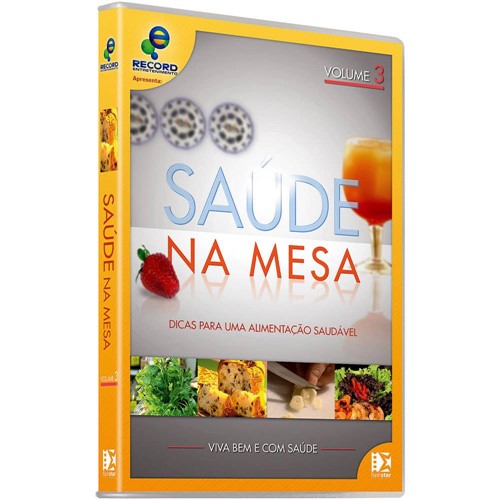 DVD Saúde na Mesa - Vol.3