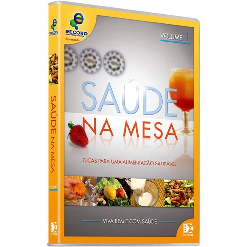 DVD Saúde na Mesa - Vol.1