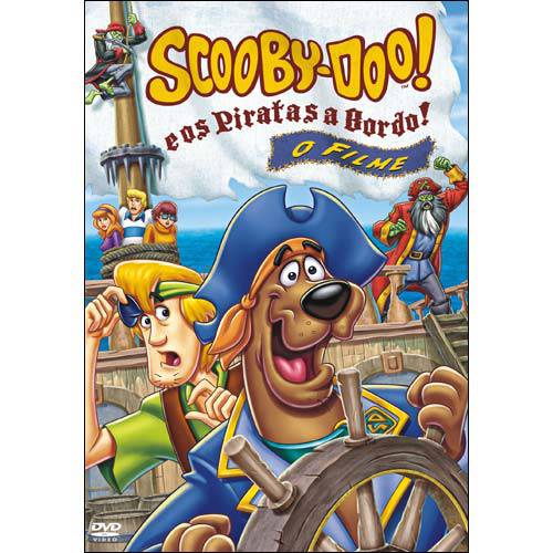 DVD Scooby-Doo e os Piratas à Bordo!