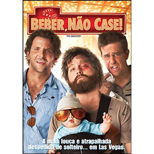 DVD se Beber, não Case - Bradley Cooper, Ed Helms, Zach Galifianakis