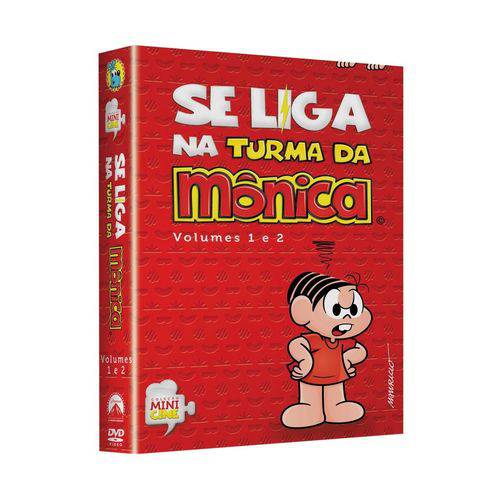 Dvd - se Liga na Turma da Mônica - Vol. 1 e 2