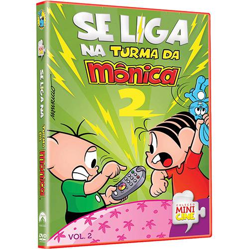 DVD se Liga na Turma Sa Mônica - Volume 2