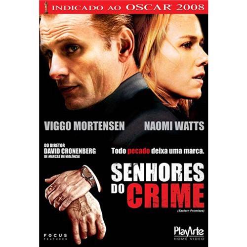 DVD Senhores do Crime