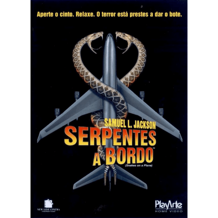 DVD Serpentes a Bordo