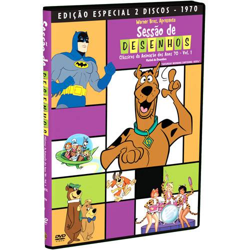 DVD Sessão de Desenhos: Clássicos da Animação dos Anos 70 - Vol. 1 (2 DVDs)