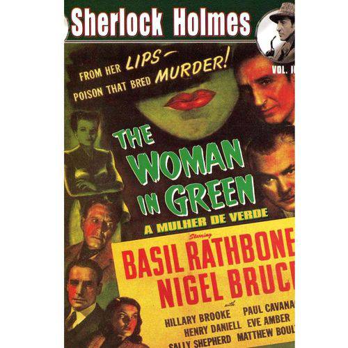 DVD Sherlock Holmes Vol. 3 - a Mulher de Verde
