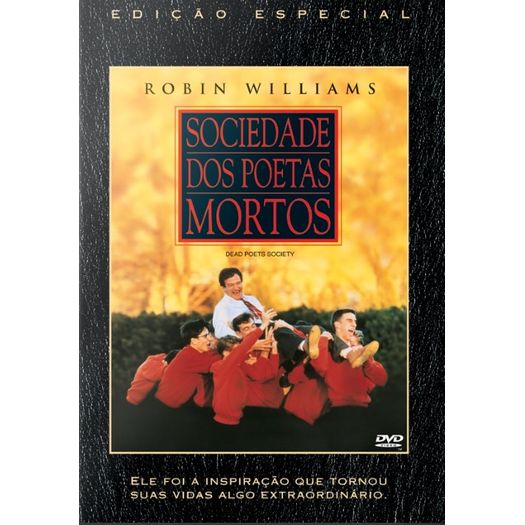 DVD Sociedade dos Poetas Mortos - Robin Williams, Robert Sean Leonard