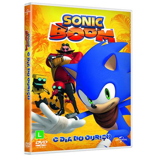 Dvd - Sonic Boom: o Dia do Ouriço