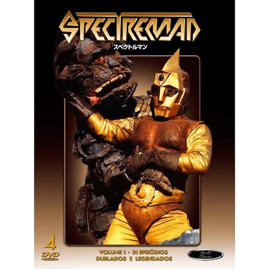 DVD Spectreman - Volume 1 (4 DVDs)