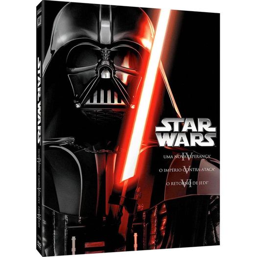 DVD Star Wars - a Trilogia Original - Iv, V, Vi (3 DVDs)
