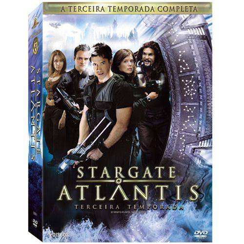 DVD Stargate Atlantis 3ª Temporada (5 DVDs)