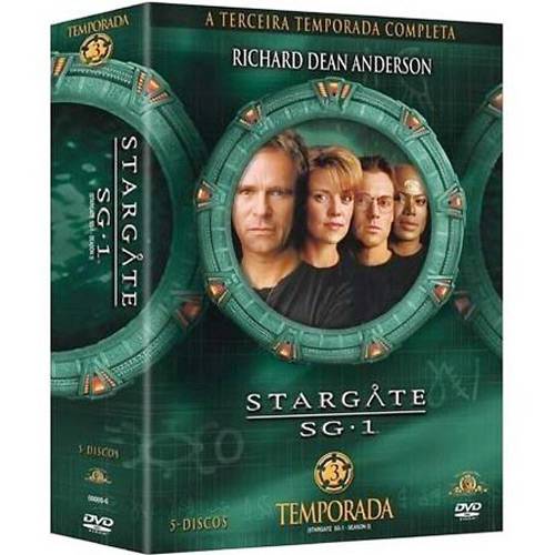 DVD Stargate SG1 - 3ª Temporada (6 DVDs)