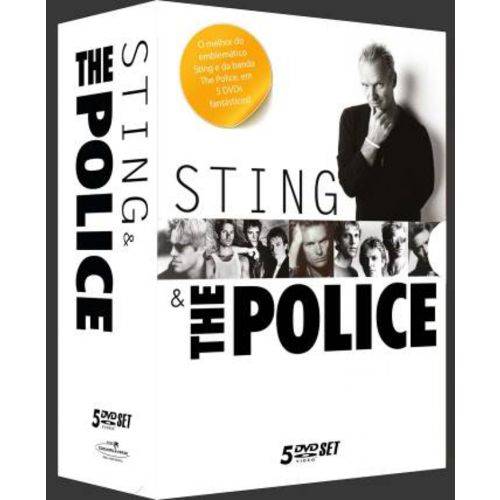 Dvd Sting & The Police - Box (5 Dvds)