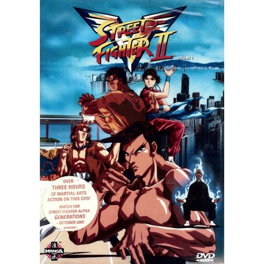 DVD Street Fighter Ii Vol. 1