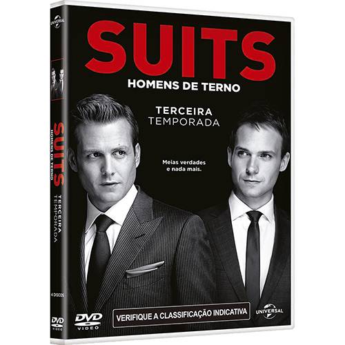 DVD - Suits - Homens de Terno - Terceira Temporada (4 Discos)