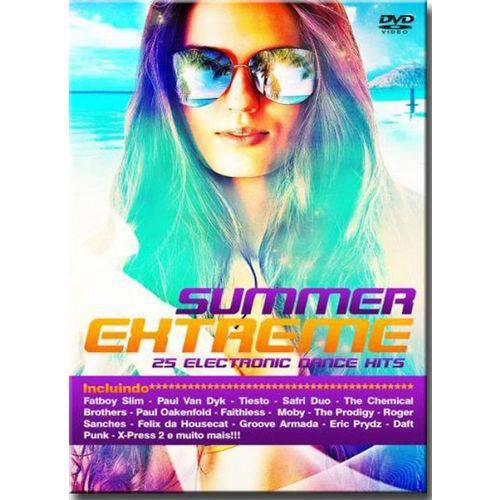 Dvd Summer Extreme - 25 Eletronic Dance Hits - Diversos Internacionais