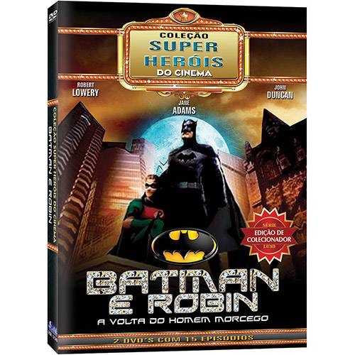 DVD Super Heróis - Batman e Robin (2 Discos)