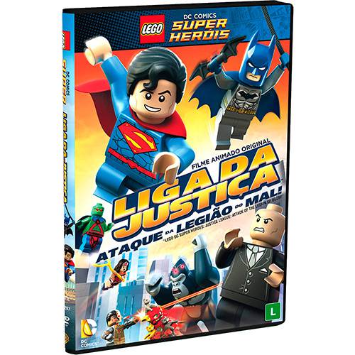 DVD - Super-Heróis: Liga da Justiça - Ataque da Legião do Mal