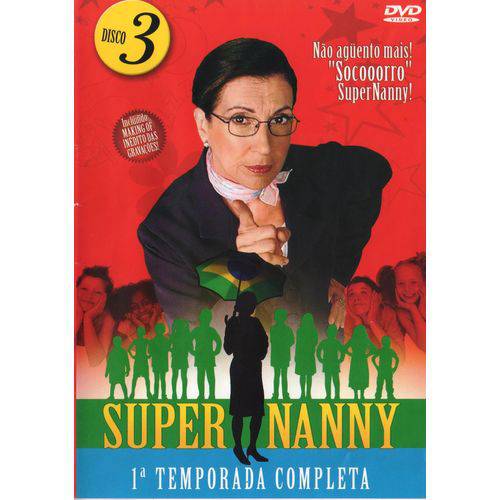 DVD Super Nanny Primeira Temporada Volume 3