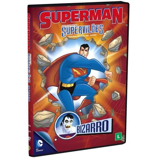 DVD Superman - Dc Comics Supervilões: Bizarro