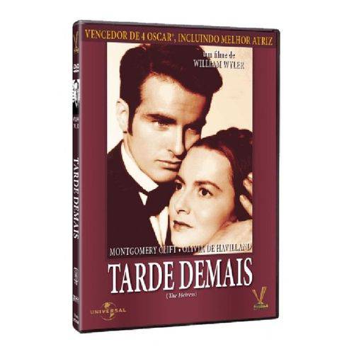 DVD Tarde Demais - William Wyler
