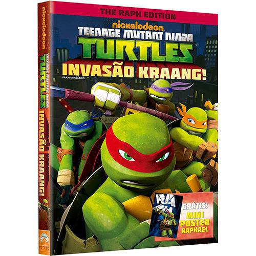 DVD - Tartarugas Ninja - Invasão Kraang