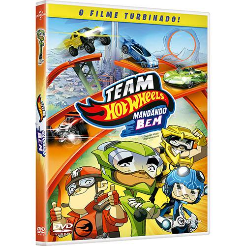 DVD - Team Hot Wheels: Mandando Bem