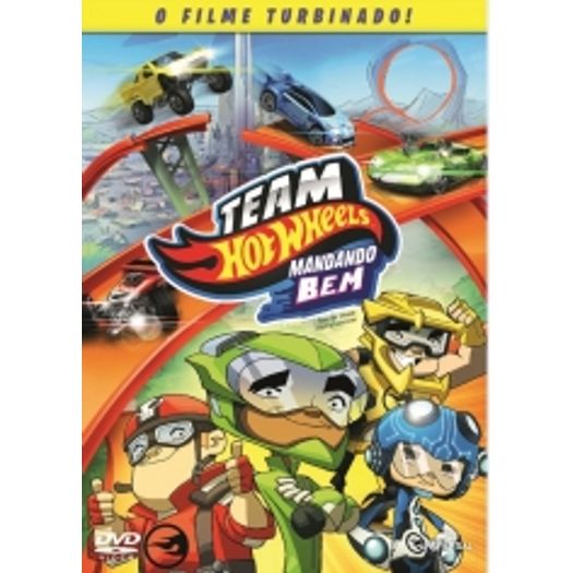 DVD Team Hot Wheels - Mandando Bem