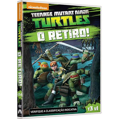 DVD - Teenage Mutant Ninja Turtles: o Retiro!