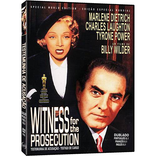 DVD Testemunha de Acusação