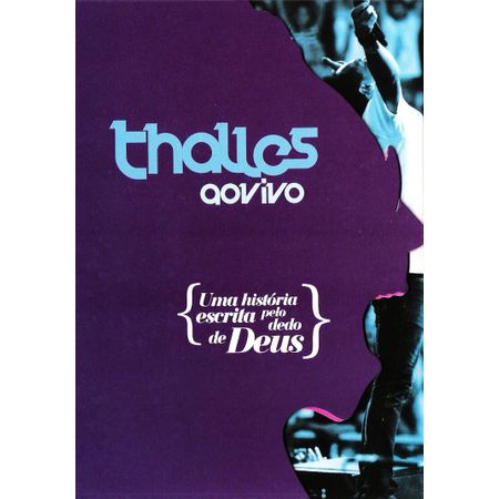DVD Thalles Roberto ao Vivo uma História Escrita Pelo Dedo de Deus