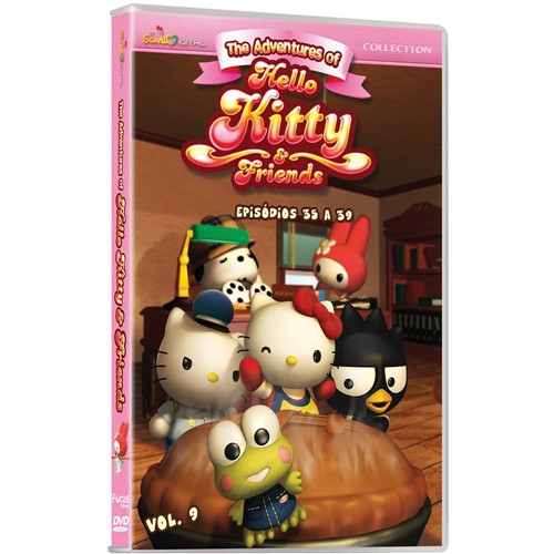 DVD - The Adventures Of Hello Kitty e Friends - Volume 9