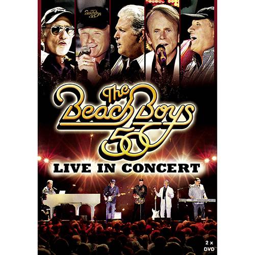 DVD The Beach Boys: Live In Concert (Duplo)