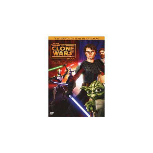 DVD The Clones Wars - 4 Episódios da Série de Animação