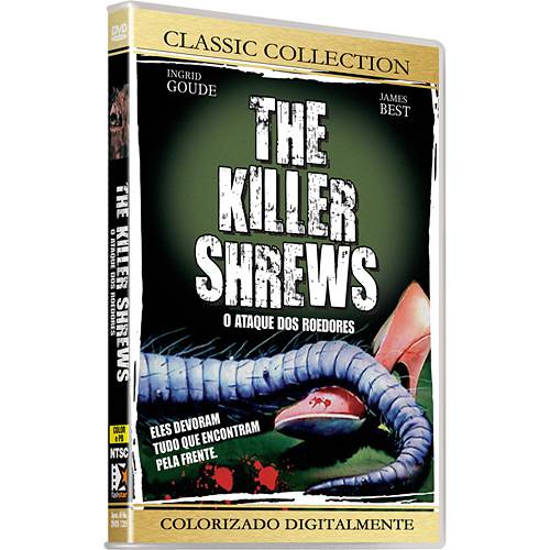 DVD The Killer Shrews - o Ataque dos Roedores