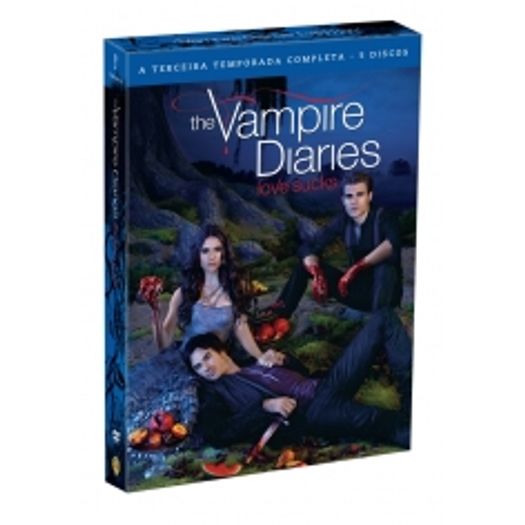 DVD The Vampire Diaries - Terceira Temporada (5 DVDs)