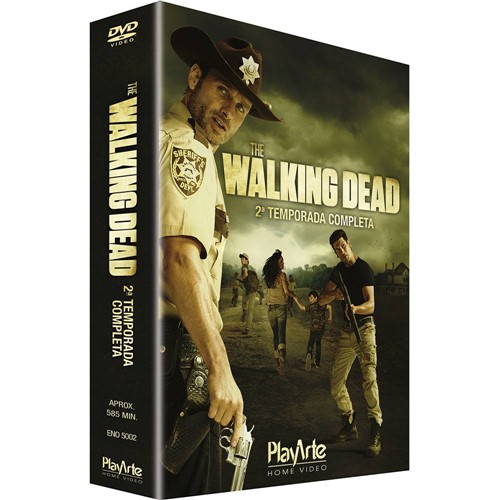 Dvd The Walking Dead - os Mortos Vivos 2ª Temporada (4 Discos)