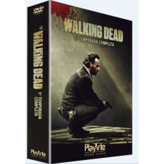 DVD The Walking Dead - Quinta Temporada (5 DVDs)