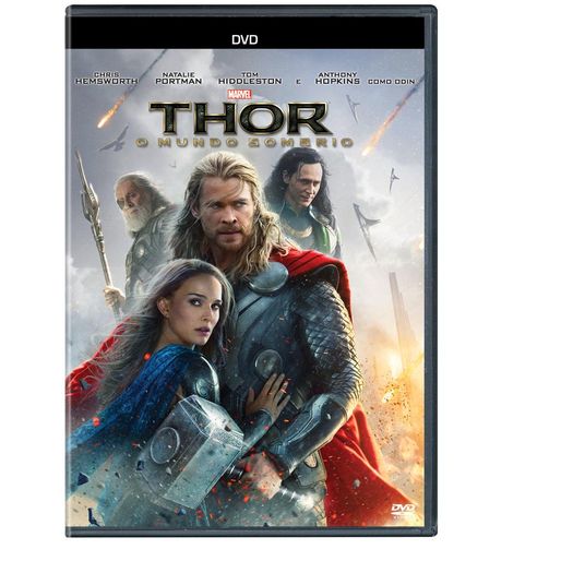 DVD Thor: o Mundo Sombrio - Chris Hemsworth, Natalie Portman
